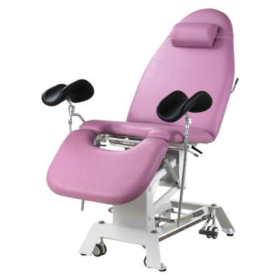 Hospital bed gynecological examination chair gynecology chair pink color for woman new design 2020