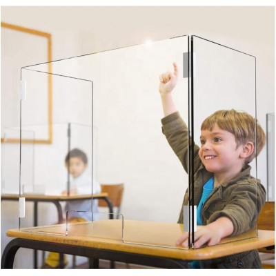 protective sneeze guard for school desk shield for student