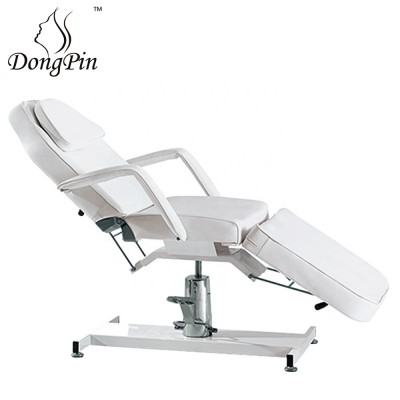 beauty salon facial bed massage table multi-function beauty bed adjustable massage bed White