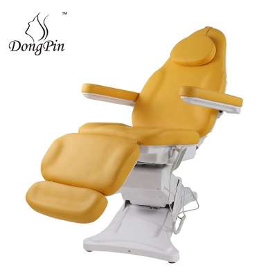 Reclining Spa Salon Cosmetic  Electric Beauty Bed Height Adjustable Recliner Facial Chair